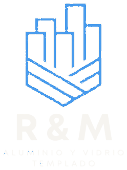 Logotipo de R & M Aluminio y Vidrio Templado